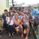 Team Kona Goodwill in Cam Sur Schools
